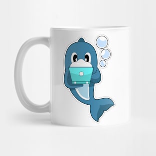 Dolphin Laptop Mug